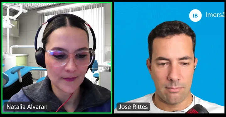 Videollamada con Natalia Alvaran y Jose Rittes.